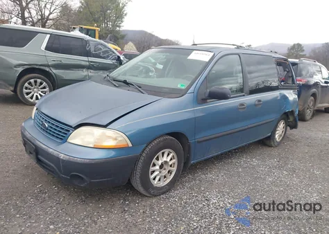 2001 Ford Windstar Lx z USA, uszkodzony, nr VIN 2FMZA51461BA04682